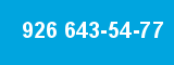 926 643-54-77